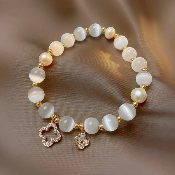 White Opal Bracelet HNS Studio Canada