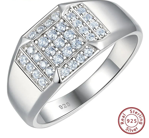 Men's Sterling Silver Ring HNS Studio Canada