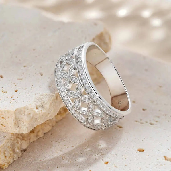Eternity Band 925 Sterling Silver HNS Studio Canada