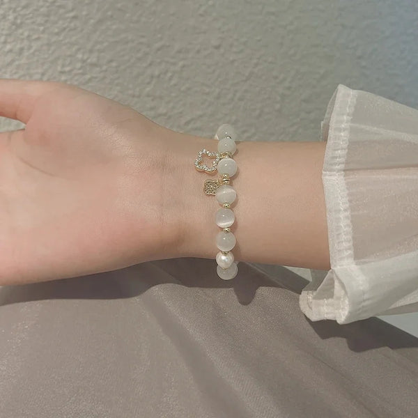 White Opal Bracelet HNS Studio Canada