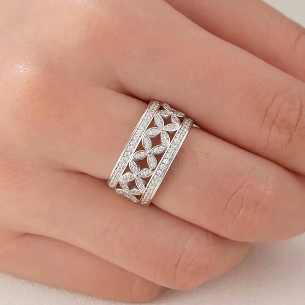 Eternity Band 925 Sterling Silver HNS Studio Canada