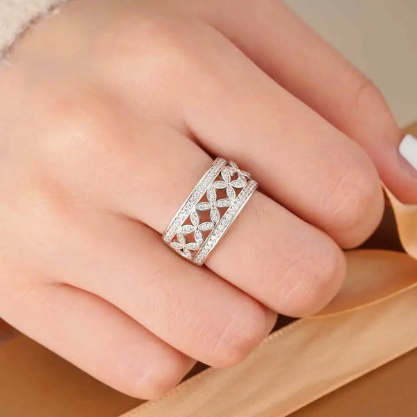 Eternity Band 925 Sterling Silver HNS Studio Canada