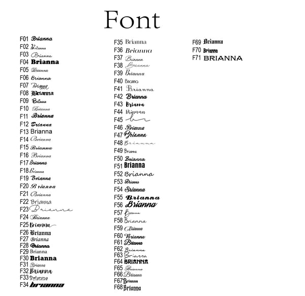 Custom Name Necklace with Trishul Symbol & Birthstone HNS Studio Canada