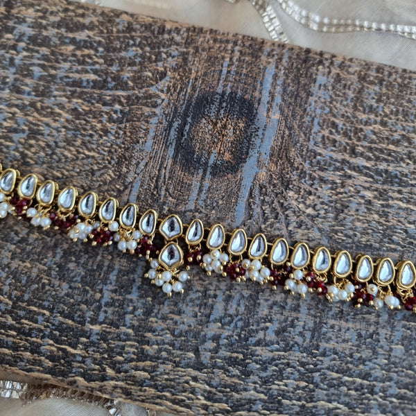 High quality Uncut Kundan Polki Necklace
