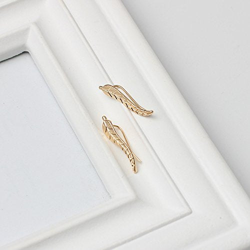 Leaf Ear Cuff Sweep Climbers - HNS Studio