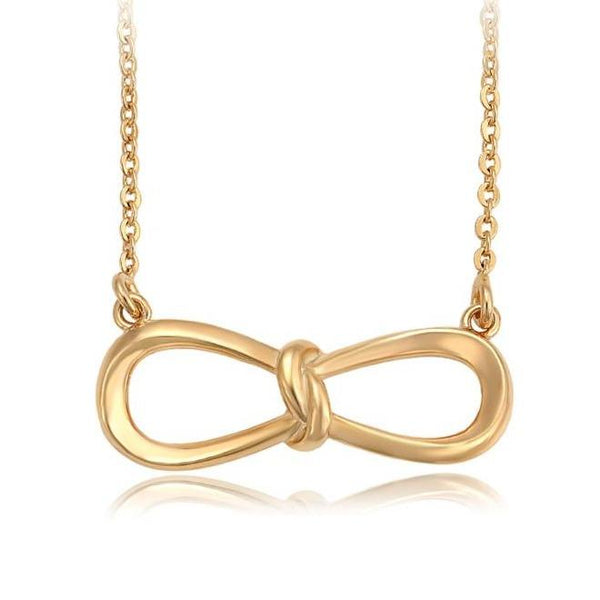 Personalized Infinity Necklace with Initial-HNS Studio