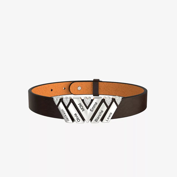 Mom bracelet with Personalized names