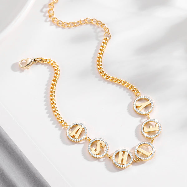 Personalized Name Bracelet HNS Studio Canada