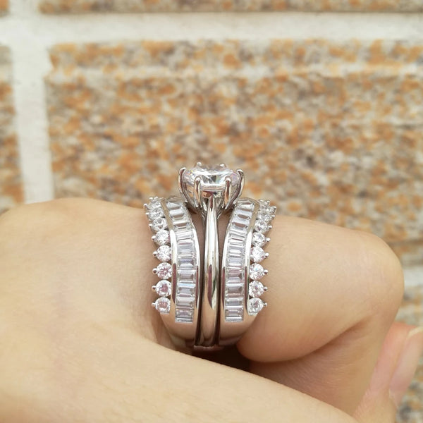 2 Carat Halo Wedding Ring