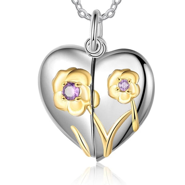 Personalized Heart Necklace HNS Studio Canada