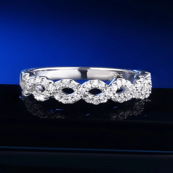 Eternity Infinity Band 925 Sterling Silver HNS Studio Canada