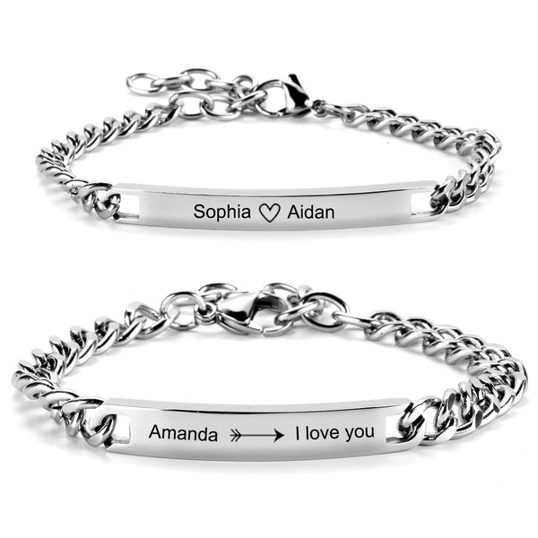 Couple Bracelets Set