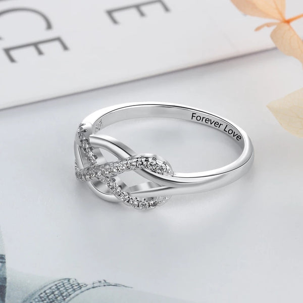 Personalized Infinity Ring HNS Studio Canada