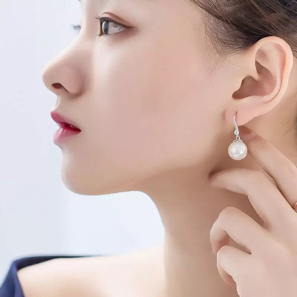 Pearl earrings HNS STUDIO