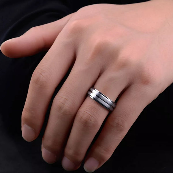 Men's Tungsten Band HNS Studio Canada
