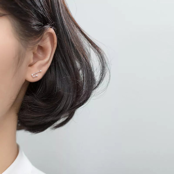 Constellation Zodiac Stud Earrings Sterling Silver HNS Studio Canada