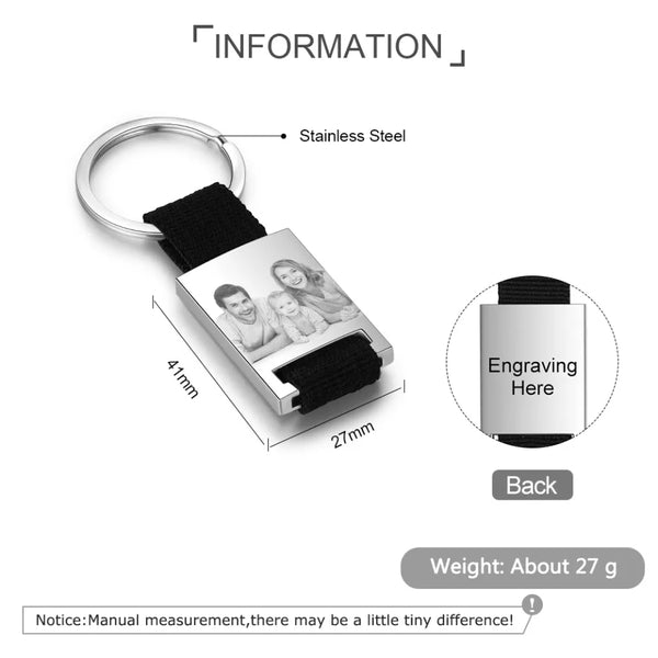 Custom Photo Calendar Keychain HNS Studio Canada