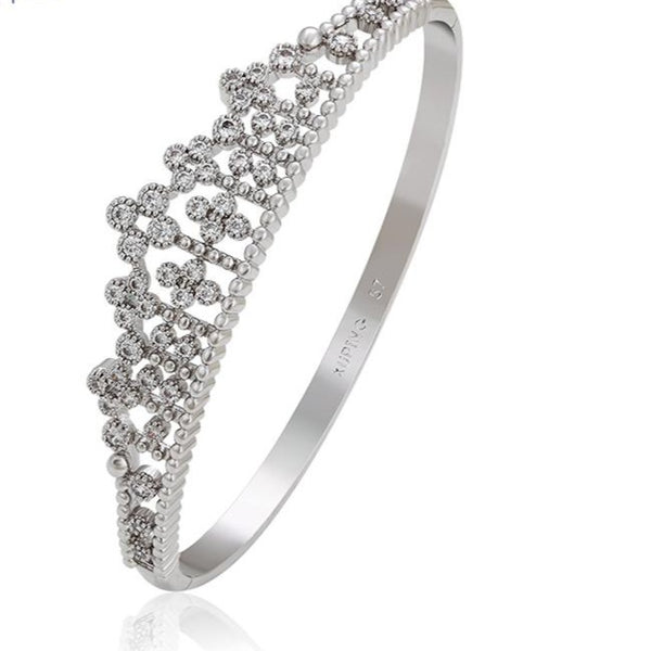 Princess Crown Bangle Bracelet HNS Studio Canada