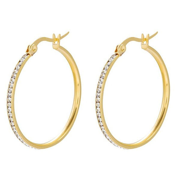 Dainty Gold Hoop Earrings