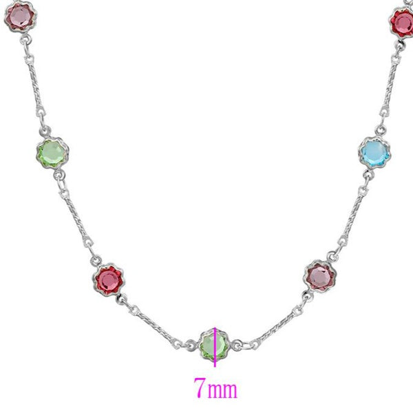 Multi Color Stone Anklet HNS Studio Canada