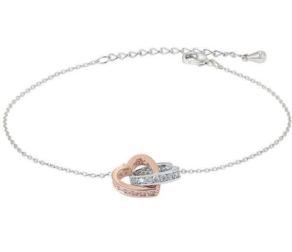 Interlocking Hearts Bracelet HNS Studio Canada