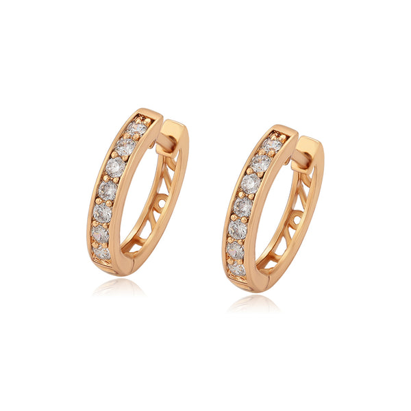 Gold hoops HNS Studio Canada