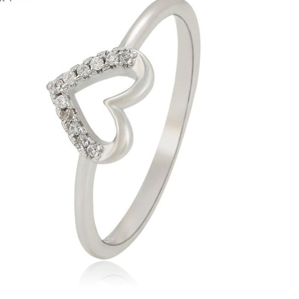 Simple Open Heart Ring HNS Studio Canada