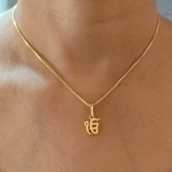 Ek Onkar Pendant Necklace HNS Studio Canada