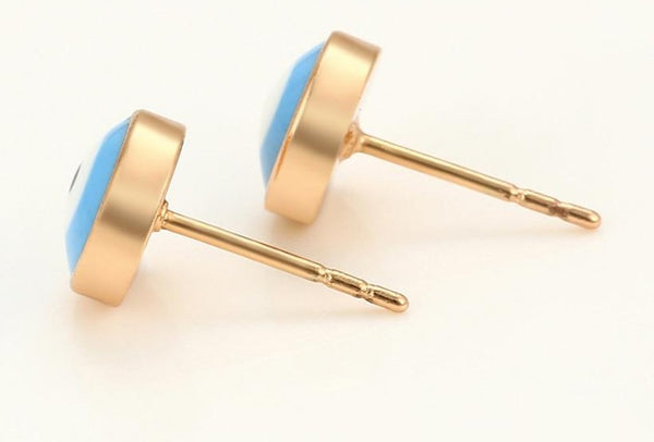Evil Eye Stud Earrings