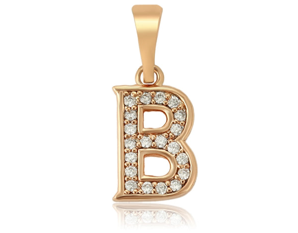 Initial  Pendant Necklace - HNS Studio