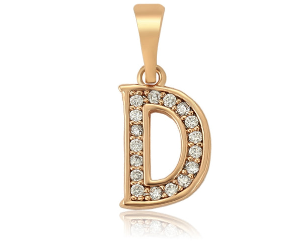 Initial  Pendant Necklace - HNS Studio