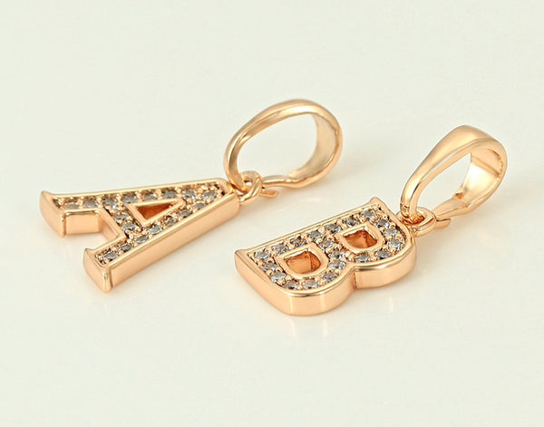Initial  Pendant Necklace - HNS Studio