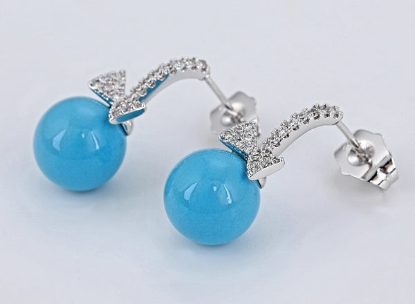 Turquoise Drop Earrings