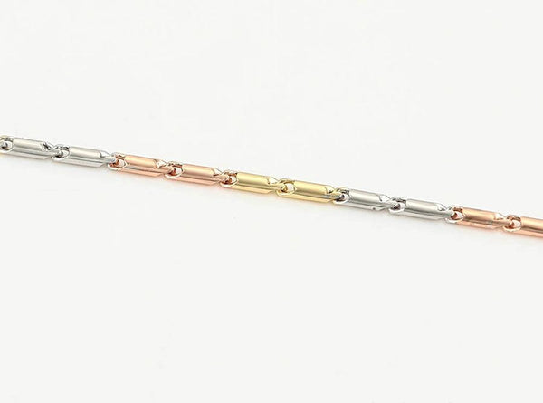 Tricolour Simple Anklet HNS Studio Canada