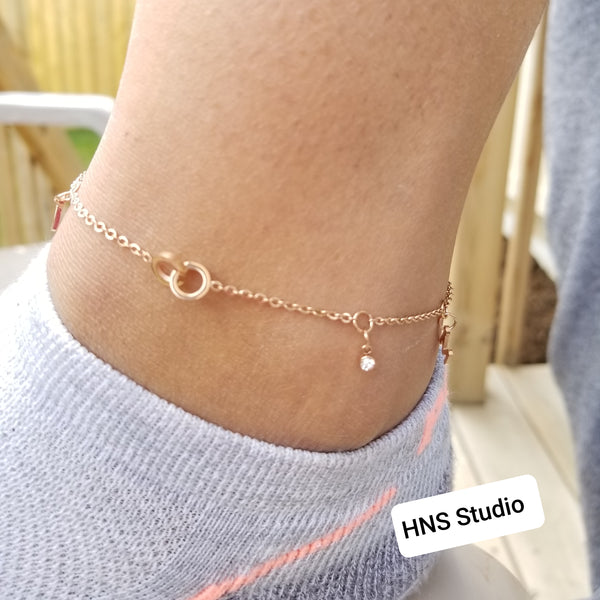 Rose Gold Anklet