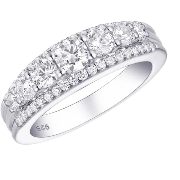 Sterling Silver Eternity Ring