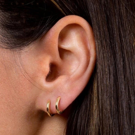 Small Huggie Earrings