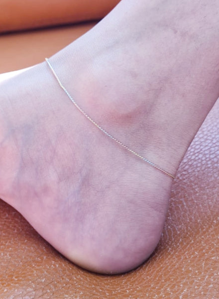 Tricolour Simple Anklet HNS Studio Canada