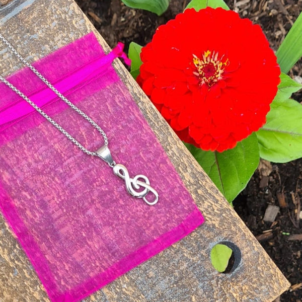 Music Note Necklace