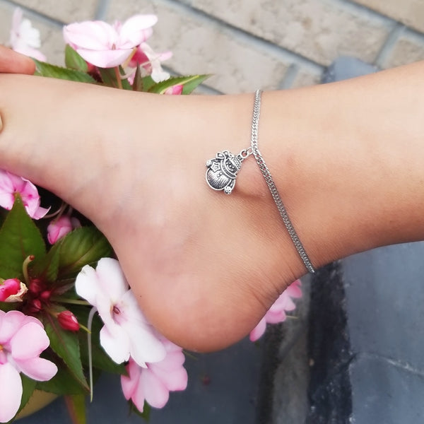 Snowman Anklet HNS Studio Canada
