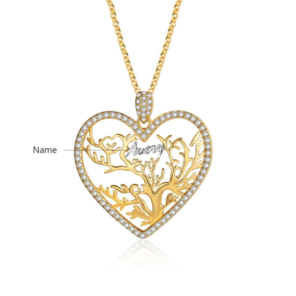 Tree of Life Names Necklace HNS Studio Canada