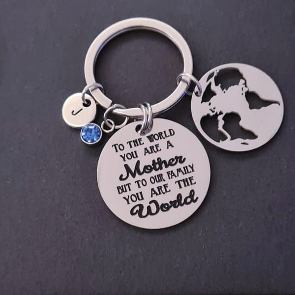 To The World You Are A Mother, Mother Keychain HNS Studio Canada