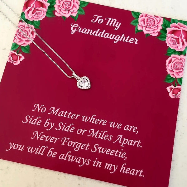 Granddaughter Necklace Sterling Silver HNS Studio Canada