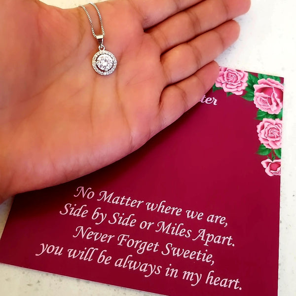 Granddaughter Necklace Sterling Silver HNS Studio Canada