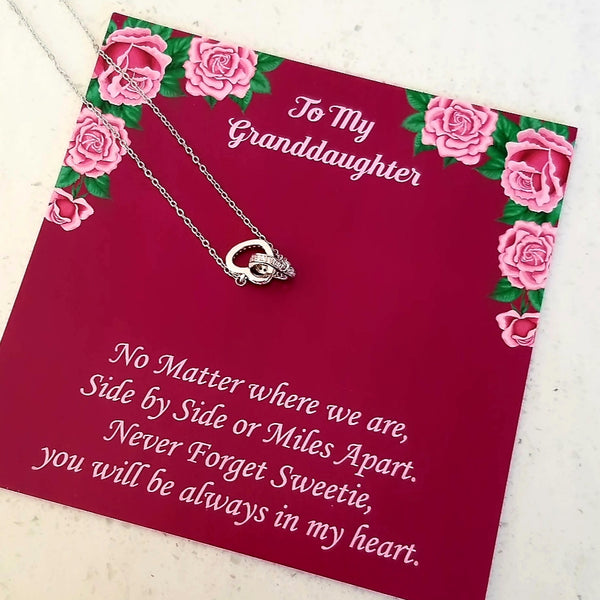 Granddaughter Necklace Sterling Silver HNS Studio Canada