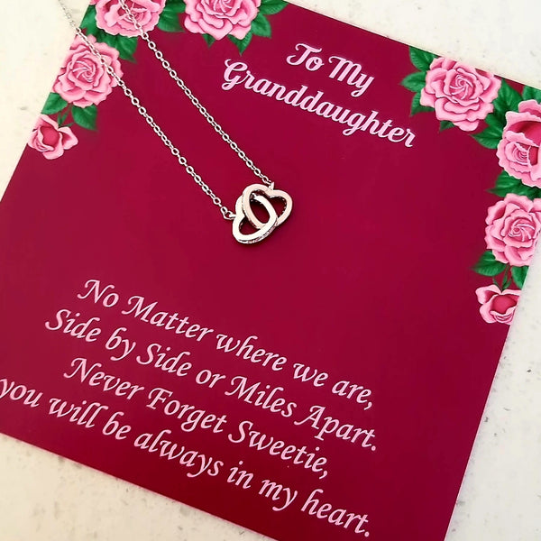 Granddaughter Necklace Sterling Silver HNS Studio Canada