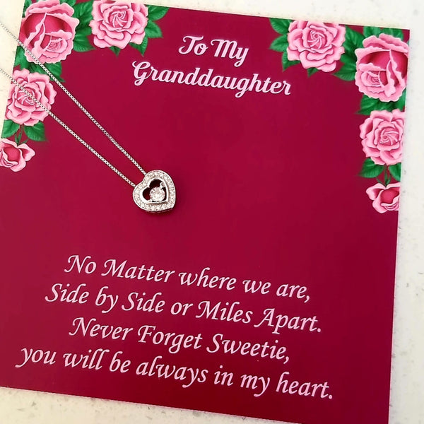 Granddaughter Necklace Sterling Silver HNS Studio Canada