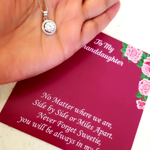 Granddaughter Necklace Sterling Silver HNS Studio Canada