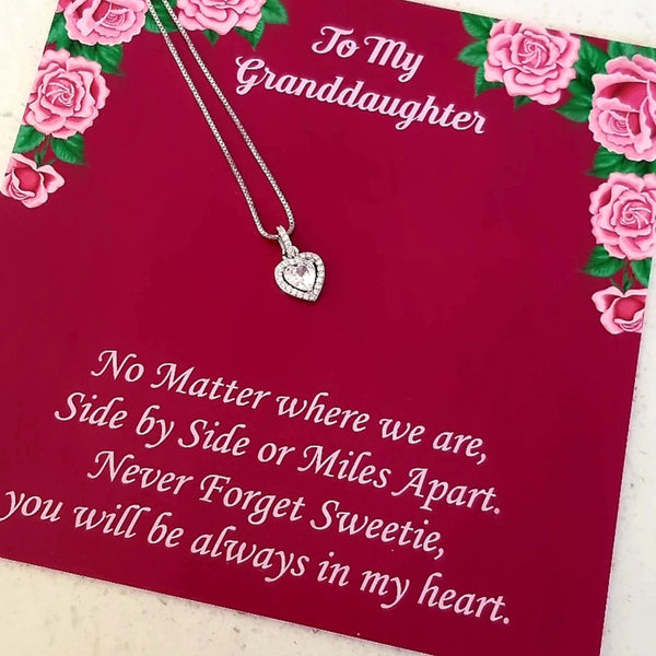 Granddaughter Necklace Sterling Silver HNS Studio Canada