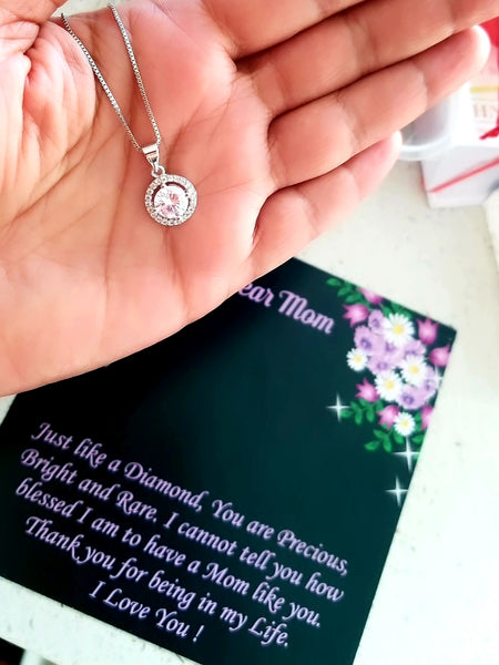 Mom Necklace Sterling Silver HNS Studio Canada